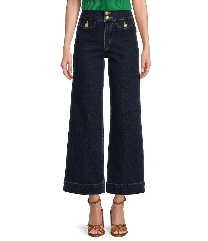Joe's Jeans Ellia Wide Leg Ankle Jeans
