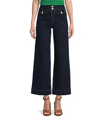 Joe's Jeans Ellia Wide Leg Ankle Jeans