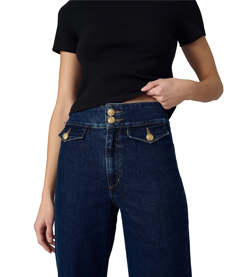Joe's Jeans Ellia Wide Leg Ankle Jeans