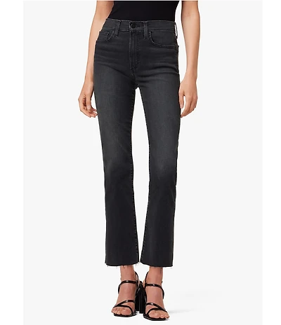 Joe's Jeans High Rise Ankle Length Flared Raw Hem Jeans