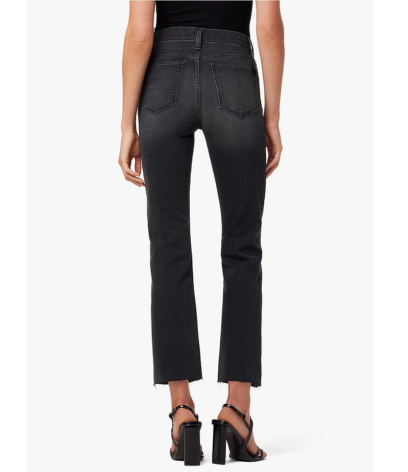 Joe's Jeans High Rise Ankle Length Flared Raw Hem Jeans