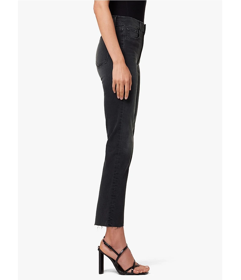 Joe's Jeans High Rise Ankle Length Flared Raw Hem Jeans