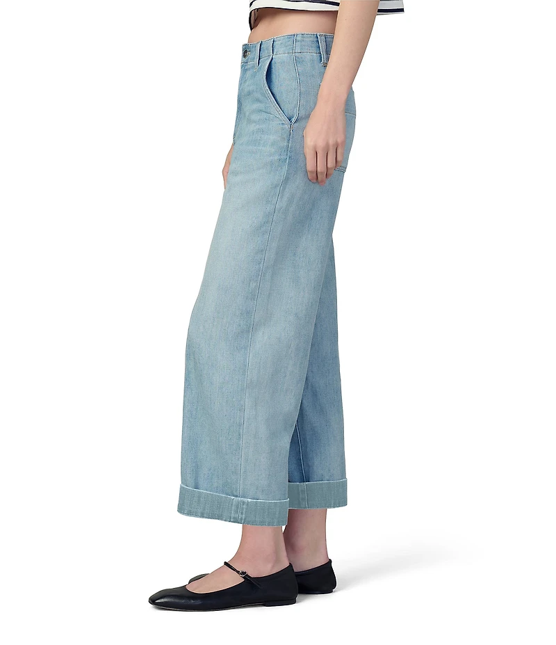 Joe's Jeans Karter Straight Leg Ankle Cuffed Trouser Jeans