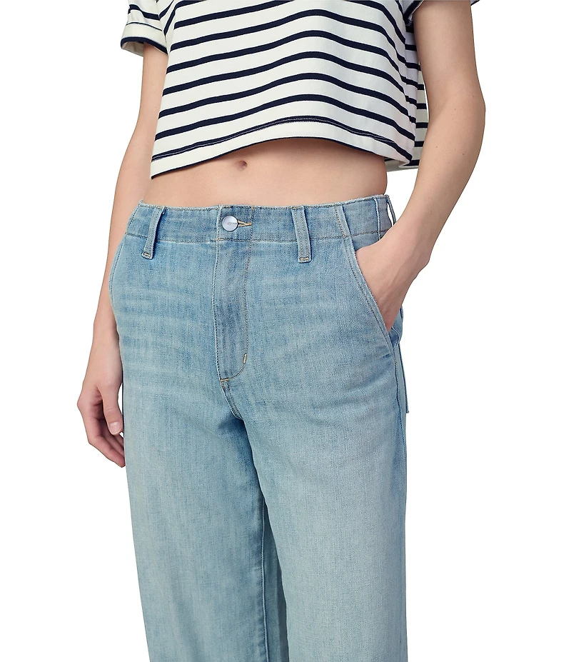 Joe's Jeans Karter Straight Leg Ankle Cuffed Trouser Jeans