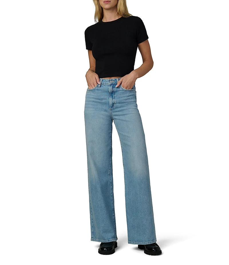 Joe's Jeans Mia High Rise Wide Leg Jeans