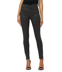 Joe's Jeans The Charlie Coated High Rise 5-Pocket Stretch Denim Skinny Jeans