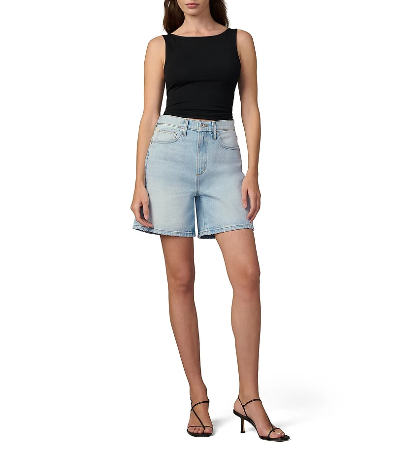 Joe's Jeans The Harlowe High-Rise Relaxed Denim Shorts