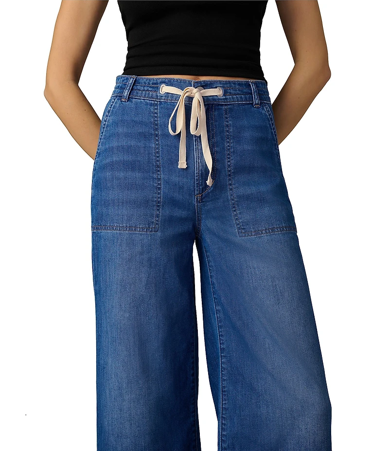 Joe's Jeans The Madeline High-Rise Wide Leg Denim Jeans