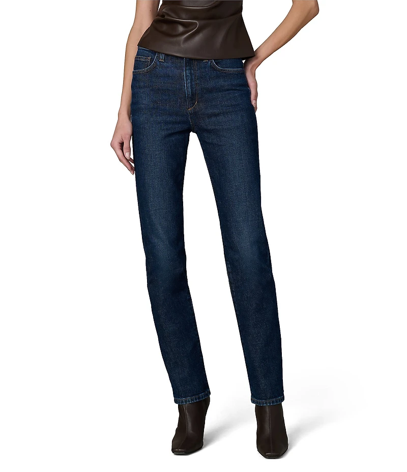 Joe's Jeans The Margot High Rise Slim Straight Leg Denim Jeans