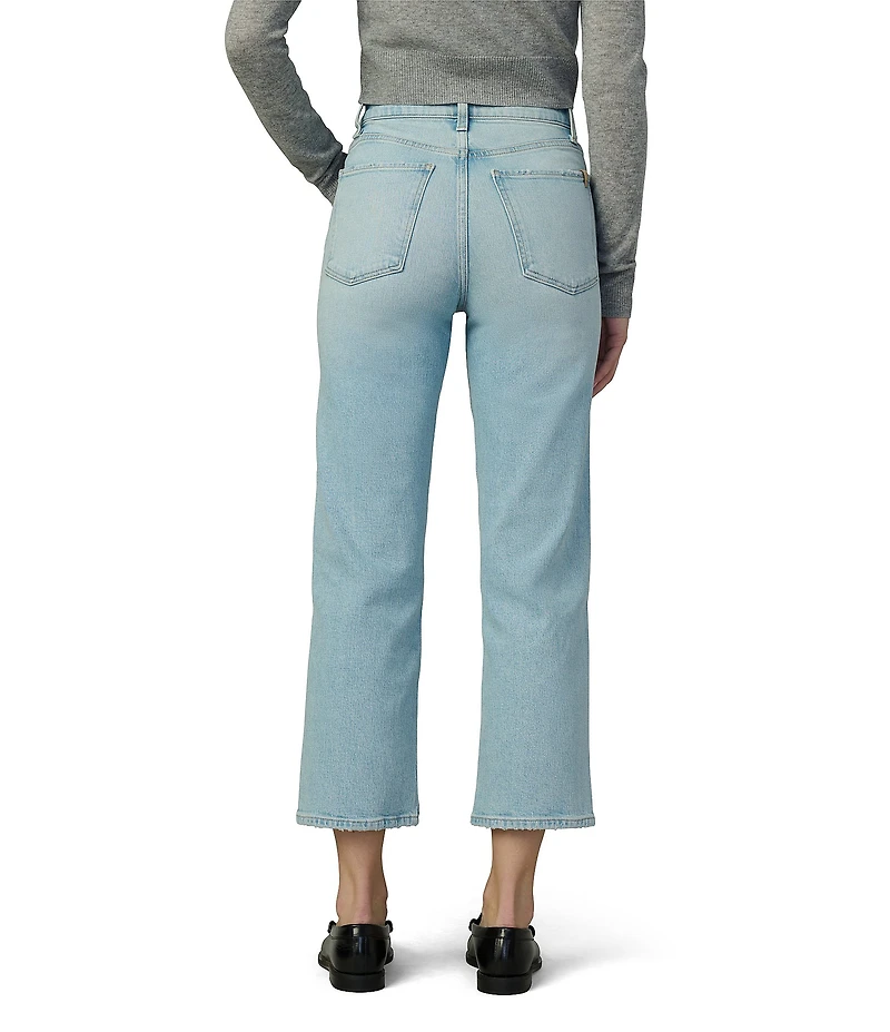 Joe's Jeans The Margot High Rise Straight Leg Cropped Denim Jeans