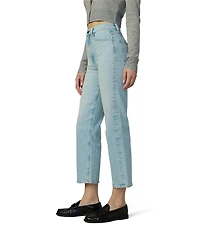 Joe's Jeans The Margot High Rise Straight Leg Cropped Denim Jeans