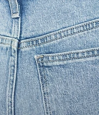 Joe's Jeans The Mia Ankle Side Seams High Rise Wide Leg Denim Jeans