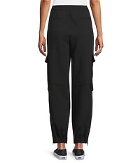 John Mark Woven Drawstring Cargo Jogger Pants
