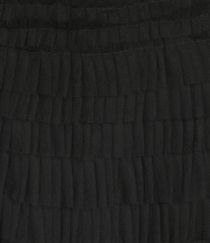 John Mark A-Line Tiered Tulle Pull-On Skirt