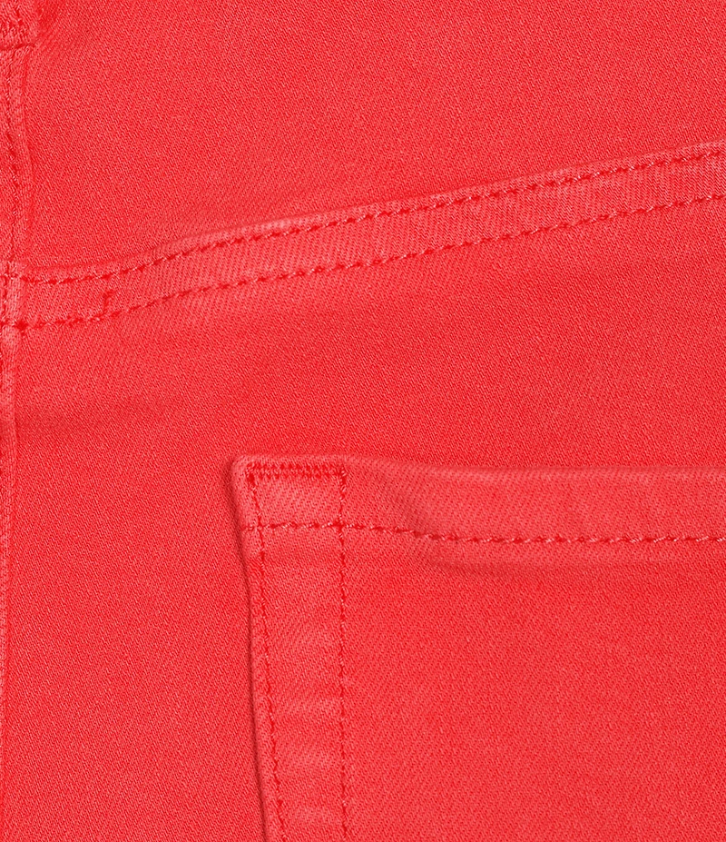 John Mark Denim Wide Leg Raw Hem Crop Jeans