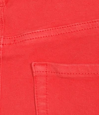 John Mark Denim Wide Leg Raw Hem Crop Jeans