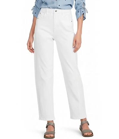 John Mark Five Pocket Barrel Style Ankle Jeans