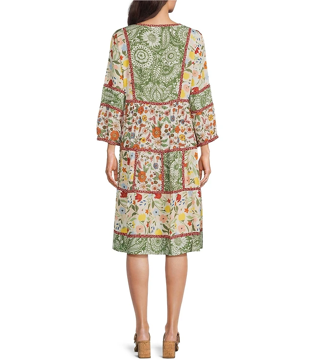 calvin klein v-neck 3/4 sleeve crinkled chiffon floral shift dress Amazon.com: Calvin Klein Women's 3/4 Sleeve Floral Chiffon Maxi, Indigo  Multi, 2 : Clothing, Shoes & Jewelry