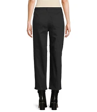 John Mark Petite Size 5-Pocket Barrel Jeans