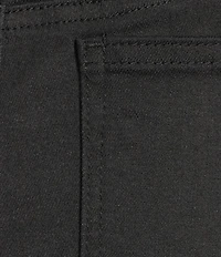 John Mark Petite Size Flare Leg Stretch Denim Pull-On Jeans