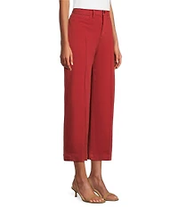 John Mark Pintuck Detailed Wide Leg Pants