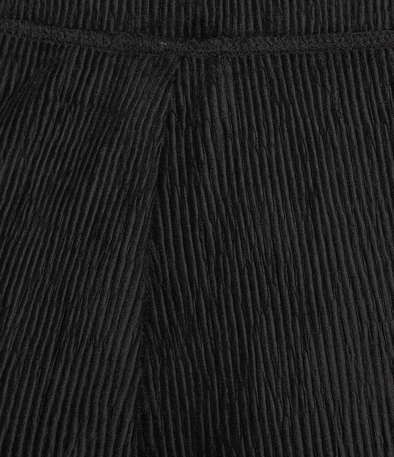 John Mark Plus Size Coordinating Ribbed Chenille Pull-On Wide-Leg Pants