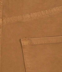 John Mark Plus Size Cotton-Blend Straight Leg Pants