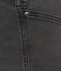 John Mark Plus Size Denim Hollywood Waist Wide Leg Cropped Jeans