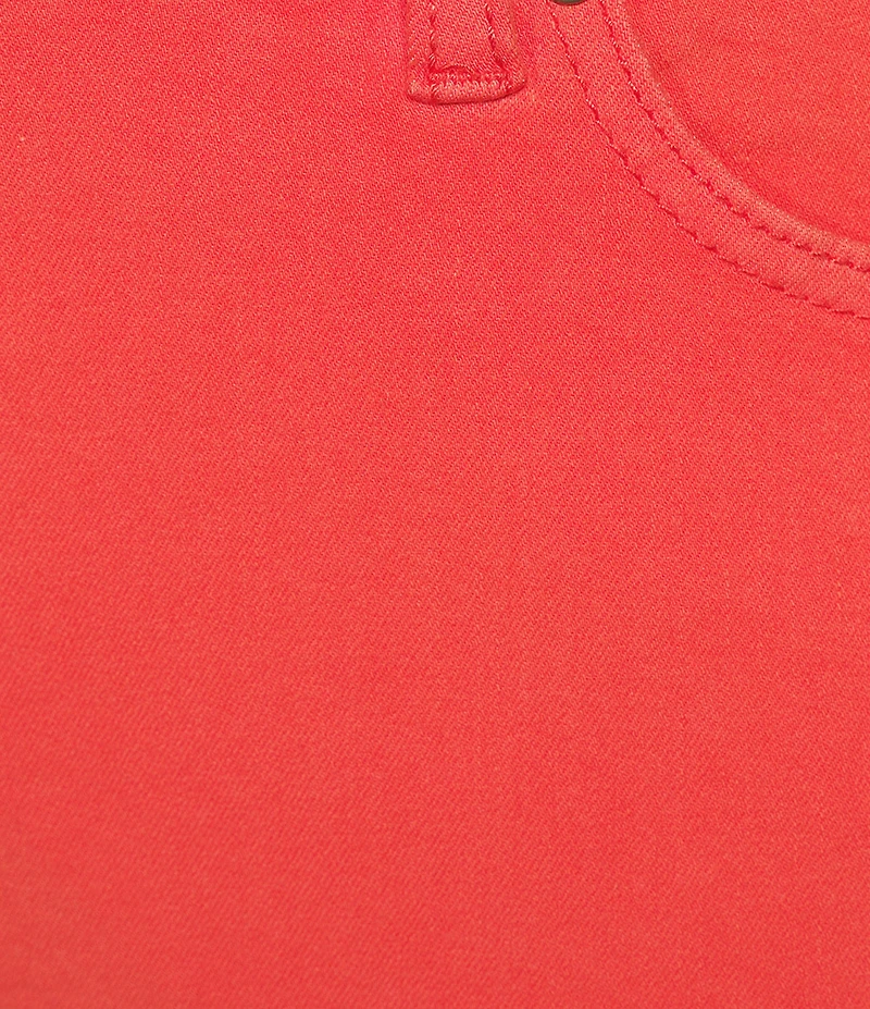 John Mark Plus Size Denim Wide Leg Raw Hem Crop Jeans