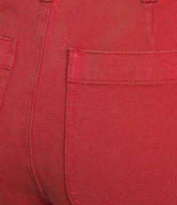 John Mark Plus Size Pintuck Detailed Wide Leg Pants