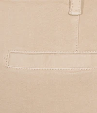 John Mark Plus Size Woven Wide-Leg Patch Pocket Jean