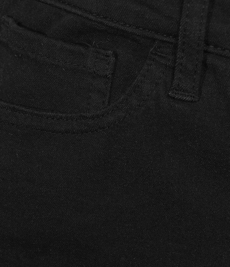 John Mark Tassel Trim Hem Crop Pants