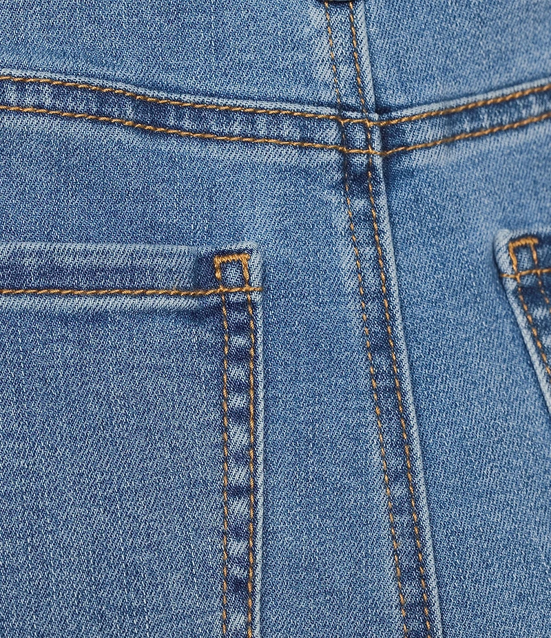 John Mark Wide Leg 5 Pocket Crop Denim Jeans