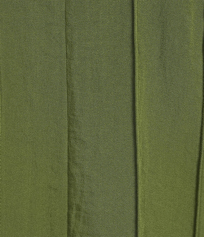 John Mark Wire Collar Split V-Neck 3/4 Sleeve Pintuck Detail Top