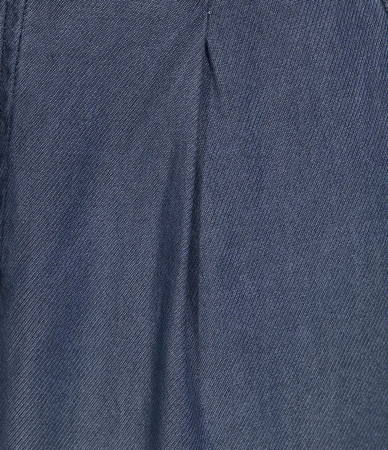 John Mark Woven Flat Front Wide Leg Pants