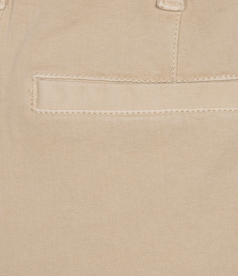 John Mark Woven Wide-Leg Patch Pocket Pants