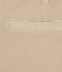 John Mark Woven Wide-Leg Patch Pocket Pants
