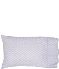 John Robshaw 200-Thread Count Bindi Organic Washed Dainty Floral Printed Cotton Percale Sheet Set