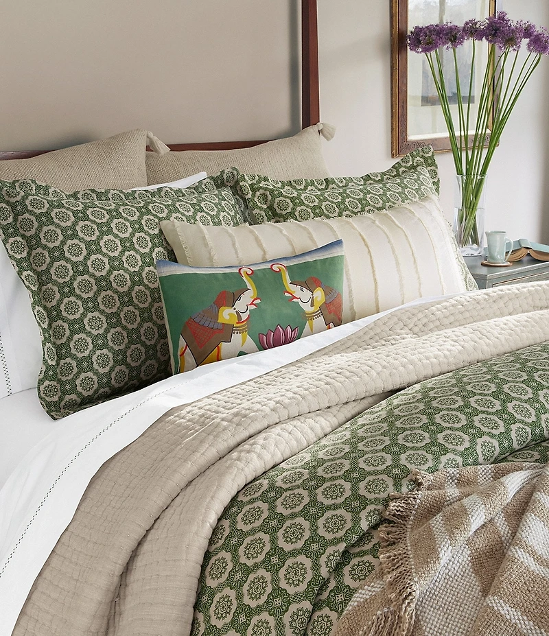 John Robshaw Atulya Moss Duvet Cover Mini Set