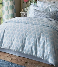 John Robshaw Cinde Organic Cotton Percale Bed Skirt