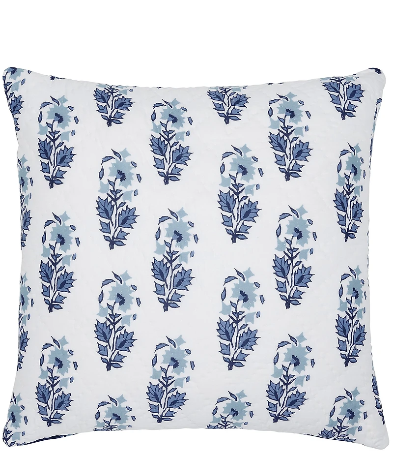 John Robshaw Kanak Cotton Voile Reversible Euro Sham