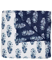 John Robshaw Kanak Cotton Voile Reversible Quilt