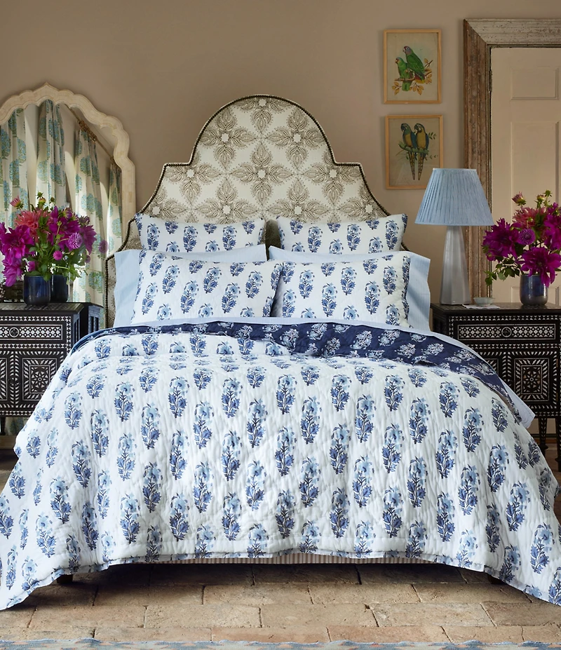 John Robshaw Kanak Cotton Voile Reversible Sham