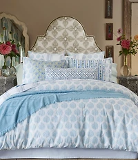 John Robshaw Mali Organic Cotton Percale Euro Sham