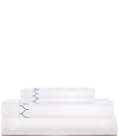 John Robshaw Organic Cotton Percale Stitched Embroidery Sheets