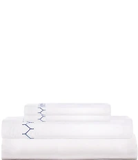 John Robshaw Organic Cotton Percale Stitched Embroidery Sheets