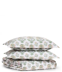 John Robshaw Organic Long Staple Cotton Percale Hina Duvet Cover