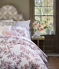 John Robshaw Organic Long Staple Cotton Percale Oha Lavender Sham