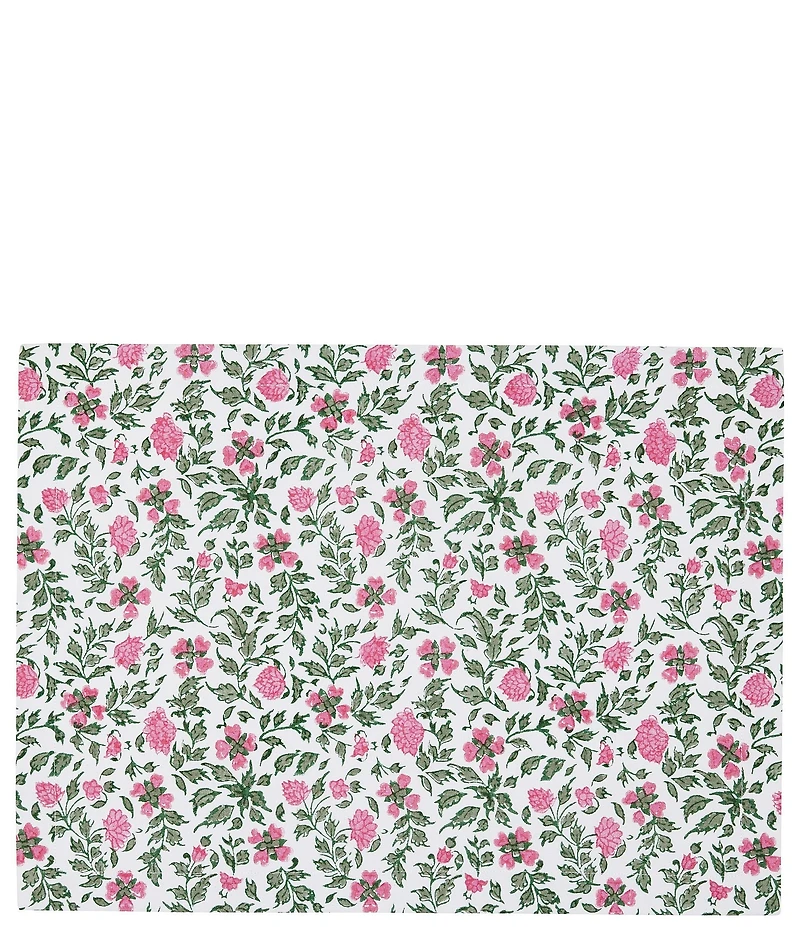 John Robshaw Pink Ishita Lapis Placemats, Set of 4