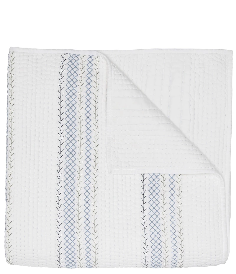 John Robshaw Rimi Organic Cotton Voile Coverlet